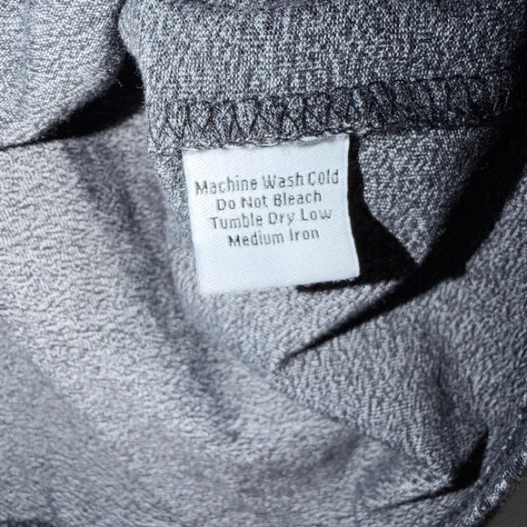 Hudson Barrow NYC Mens 2X V Neck‎ T Shirt Heather Gray Short Sleeve Pocket Tee - Picture 7 of 8